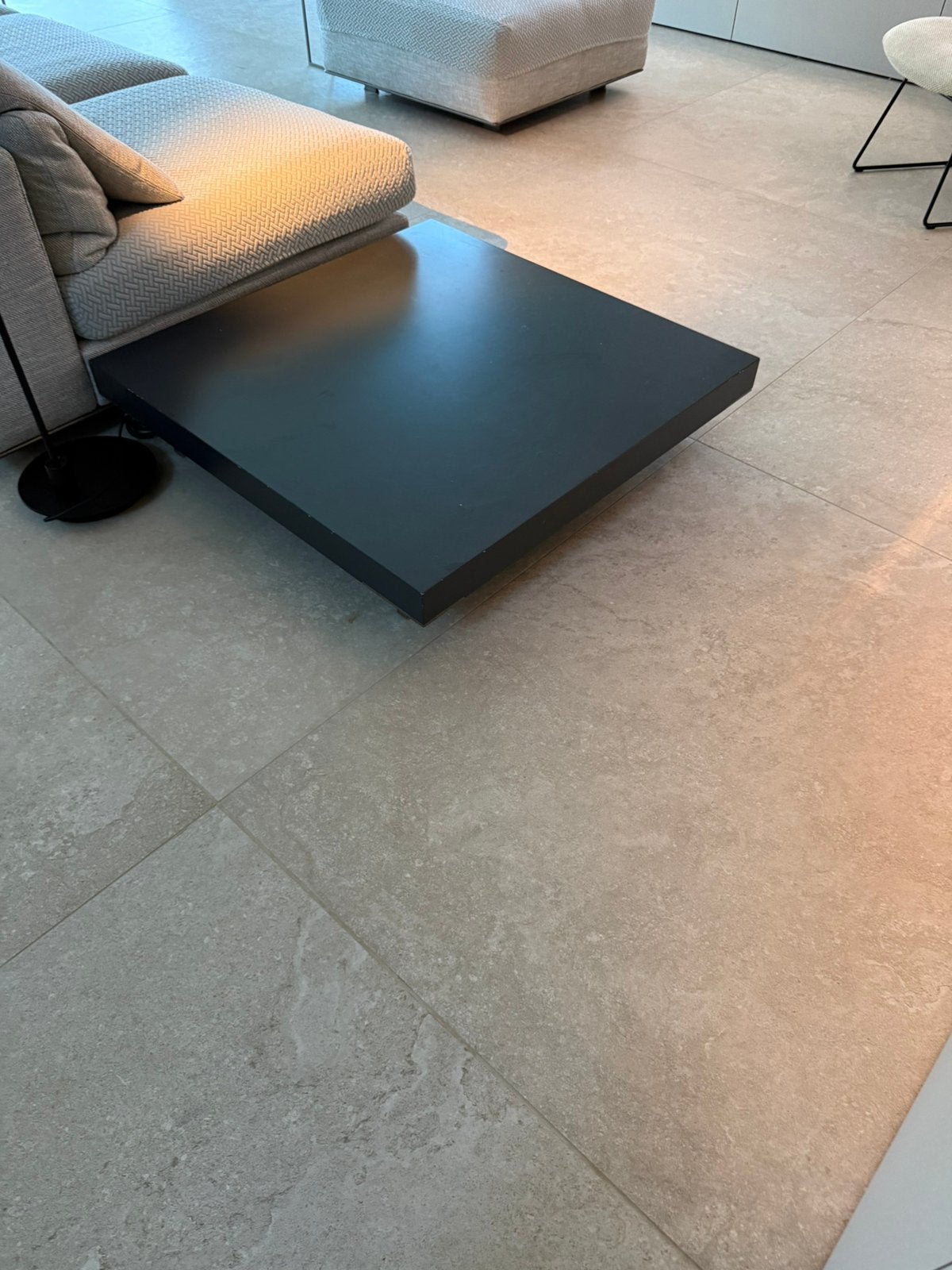 Molteni design salontafel 90 x 90, 50 à 100 cm, Carré, Enlèvement, Utilisé