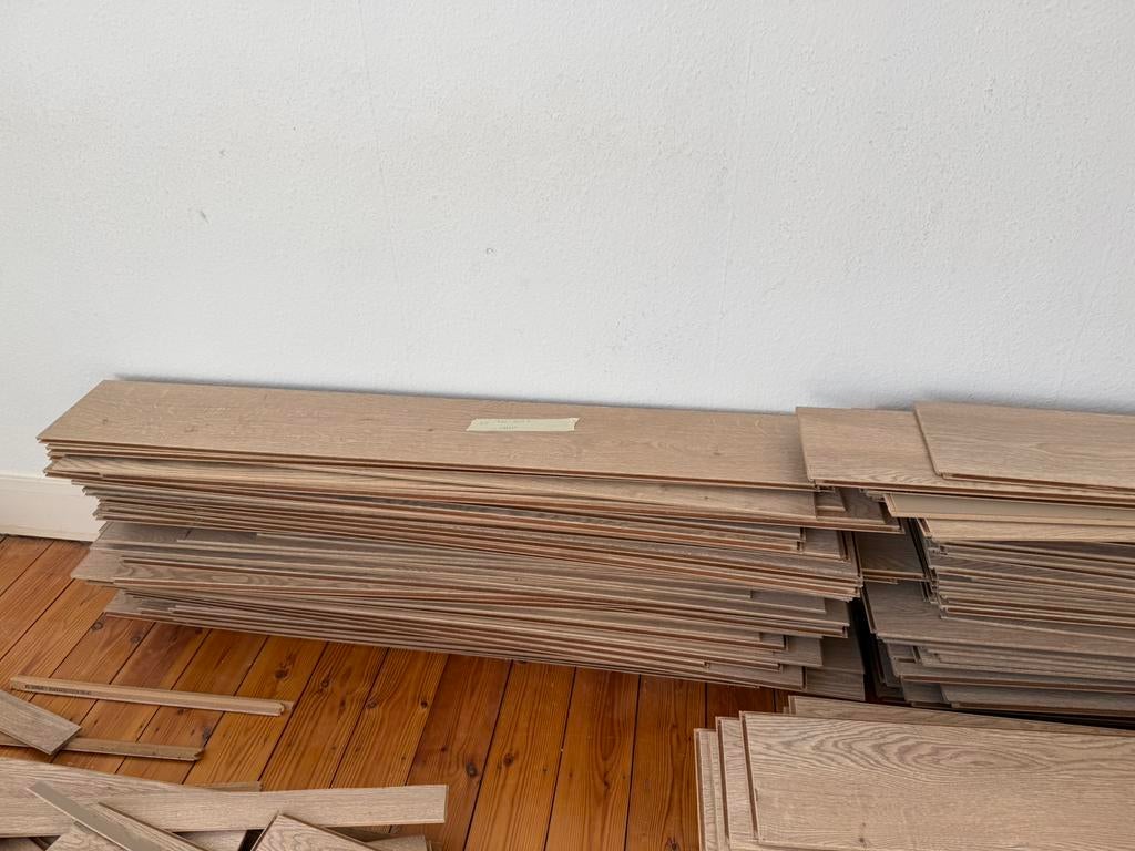 Parquet flottant, 50 à 150 cm, Parquet, Enlèvement, Utilisé