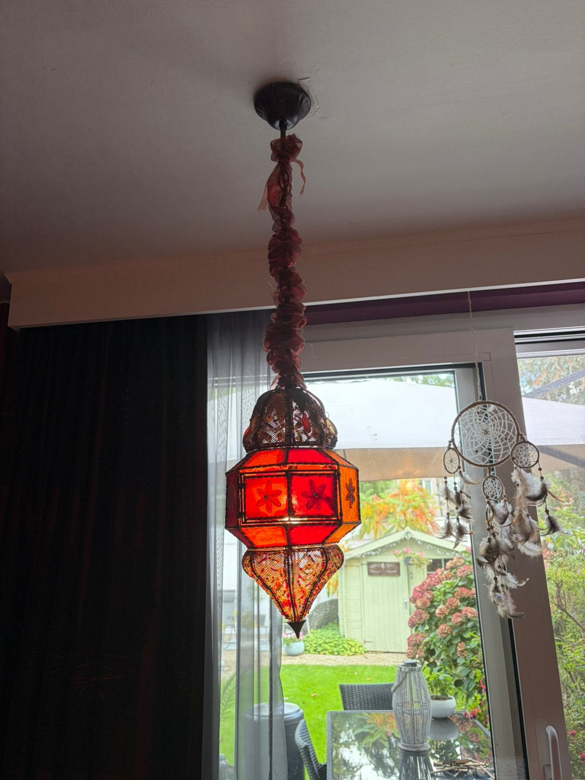 Oosterse lamp, Ophalen, Zo goed als nieuw, Kunststof, Oosters