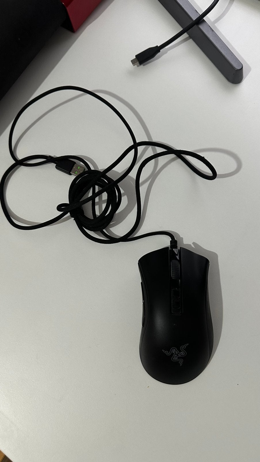 razer deathadder v2, Ophalen, Zo goed als nieuw, Muis, Gaming muis