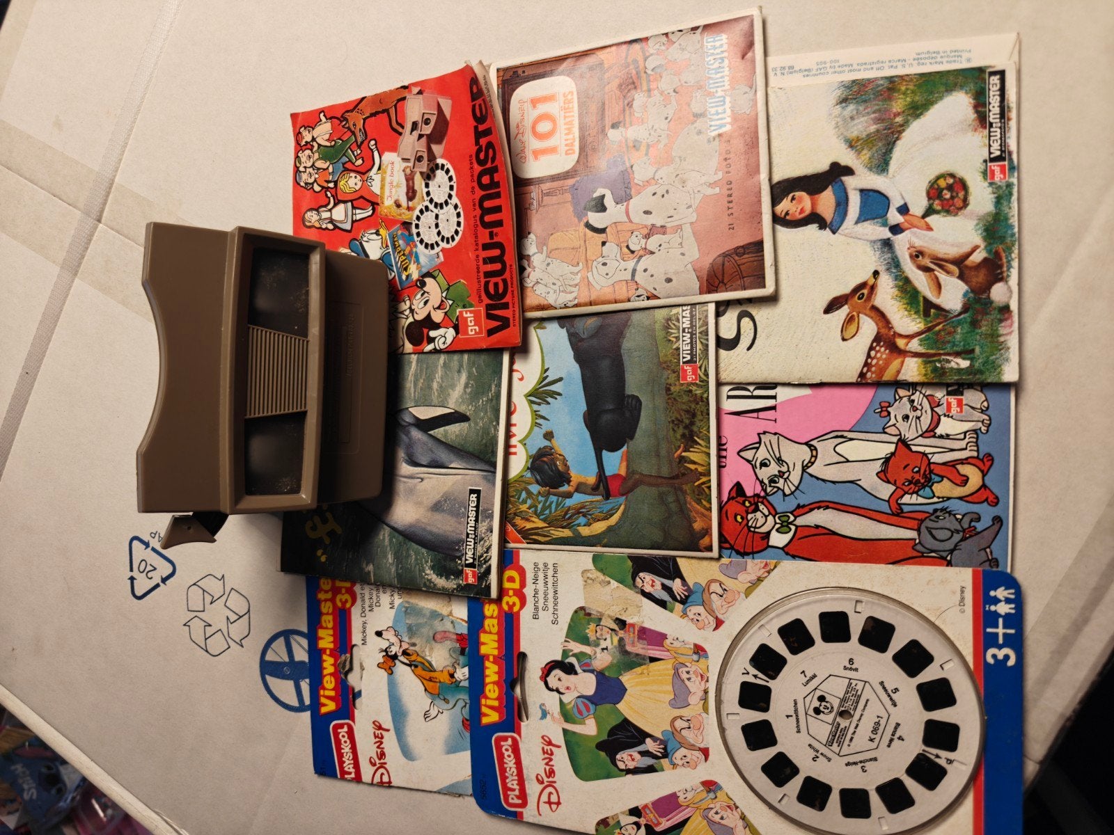 Vieuwmaster plus items, Verzamelen, Ophalen