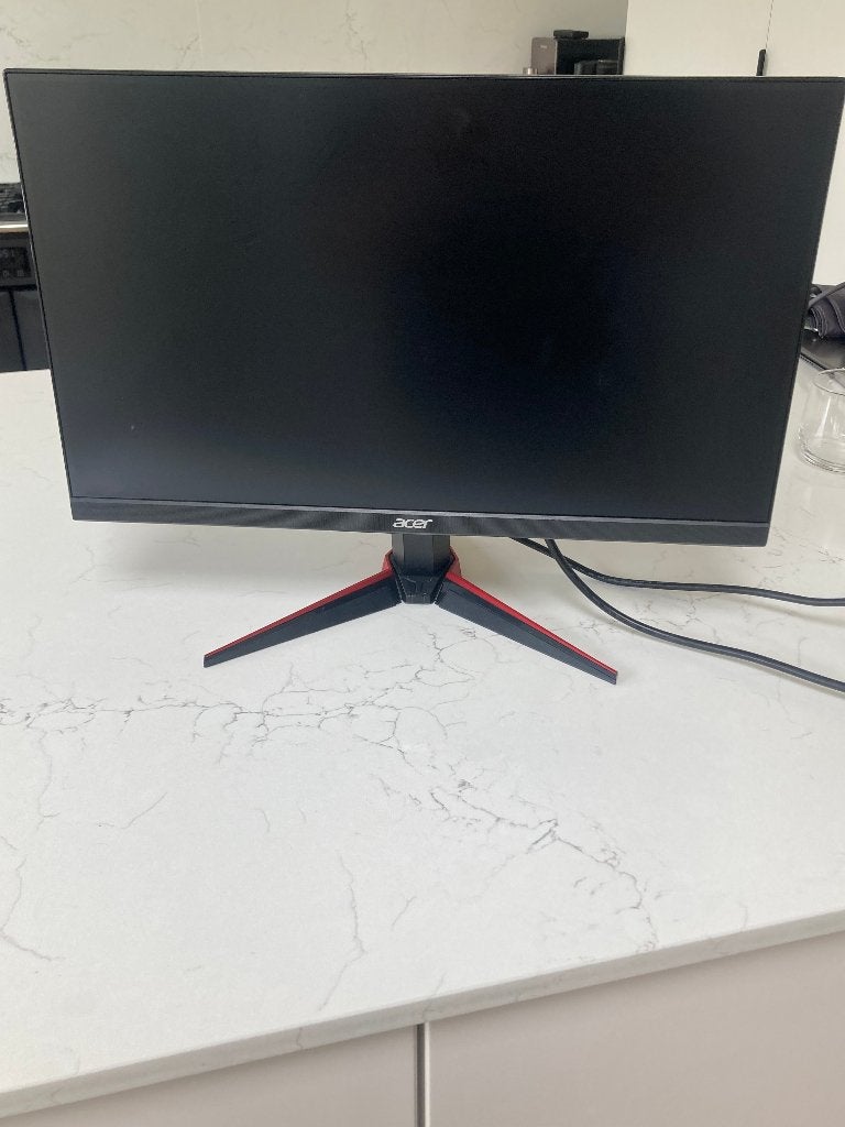 Acer Monitor Zwart VG220Q 21,5 inch, Computers en Software, Monitoren, Ophalen, Gebruikt, IPS, Kantelbaar