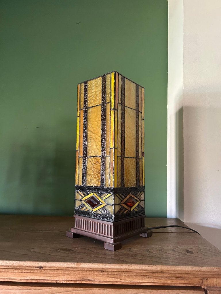 Tiffany Lumil lamp  Art Deco ontwerp, Antiek en Kunst, Ophalen