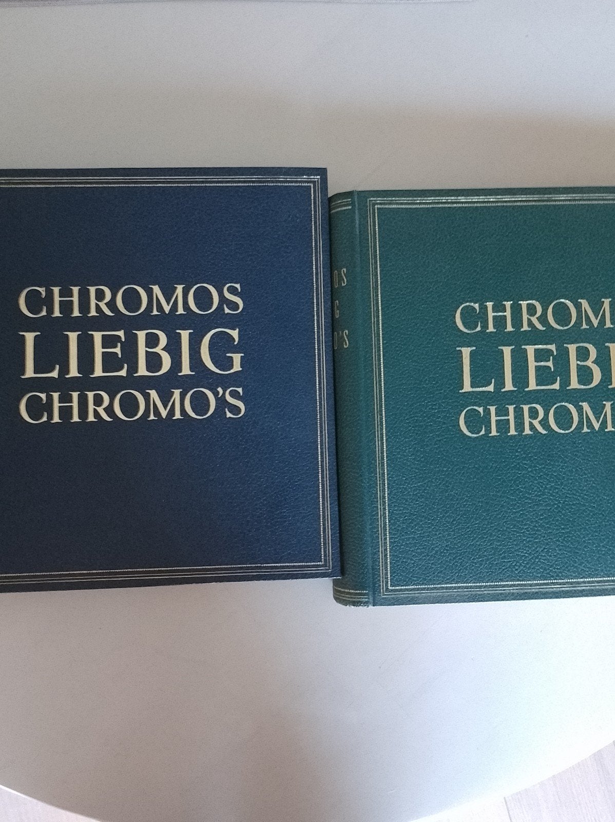 2 boeken Chromos Liebig, Ophalen