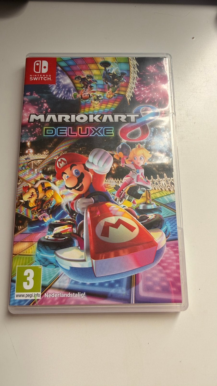 Mario Kart 8 Deluxe Nintendo Switch, Games en Spelcomputers, Ophalen, Zo goed als nieuw