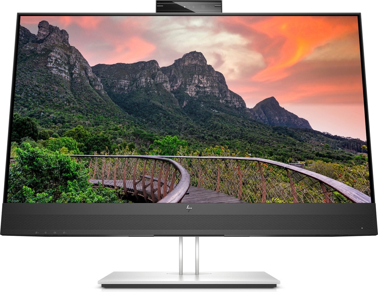 HP E27m G4 QHD USB-C Conferencing Monitor - Verstelbaar, Ophalen, Kantelbaar, Zo goed als nieuw, 61 t/m 100 Hz