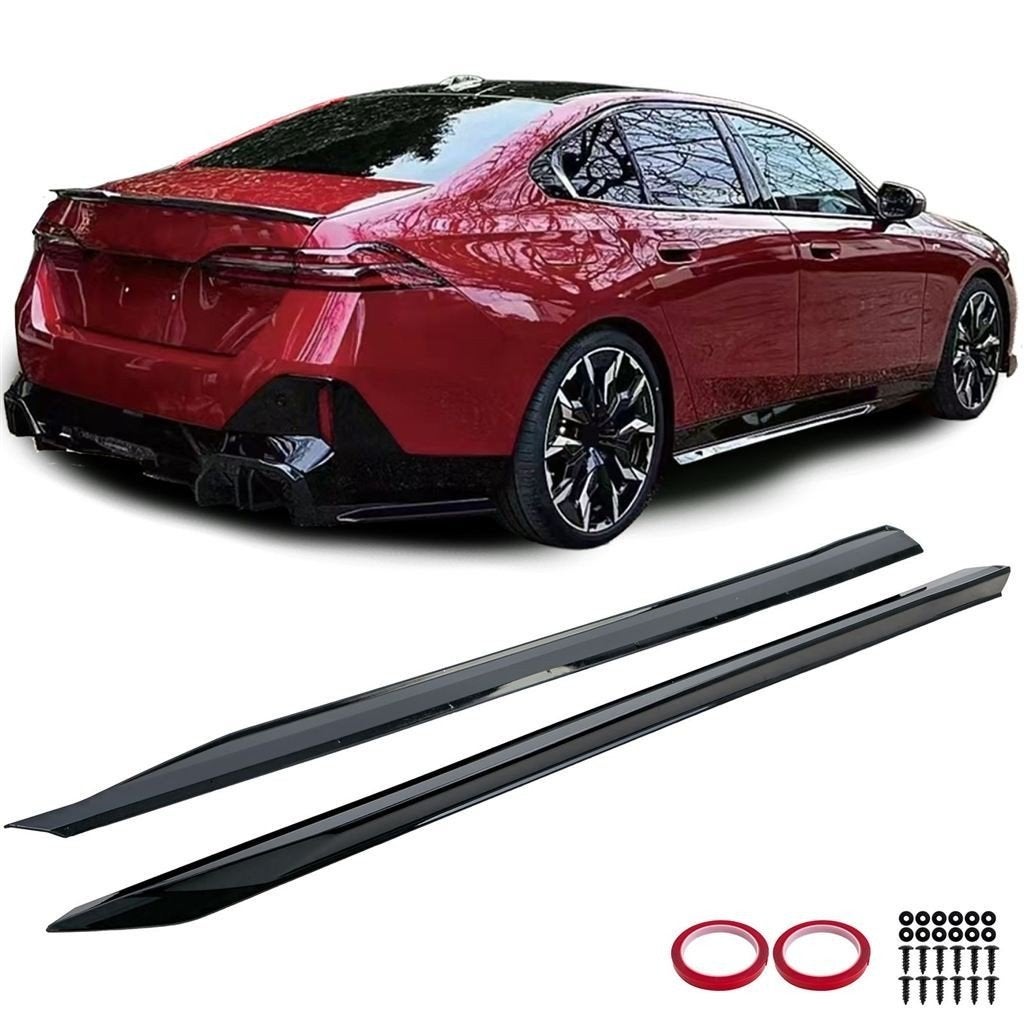 Side Skirts Voor Bmw 5 Serie G60 G61 M Pack Glans Zwart, Envoi