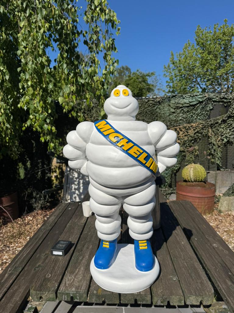Grande image publicitaire de pneus Michelin, Collections, Enlèvement, Comme neuf, Panneau publicitaire