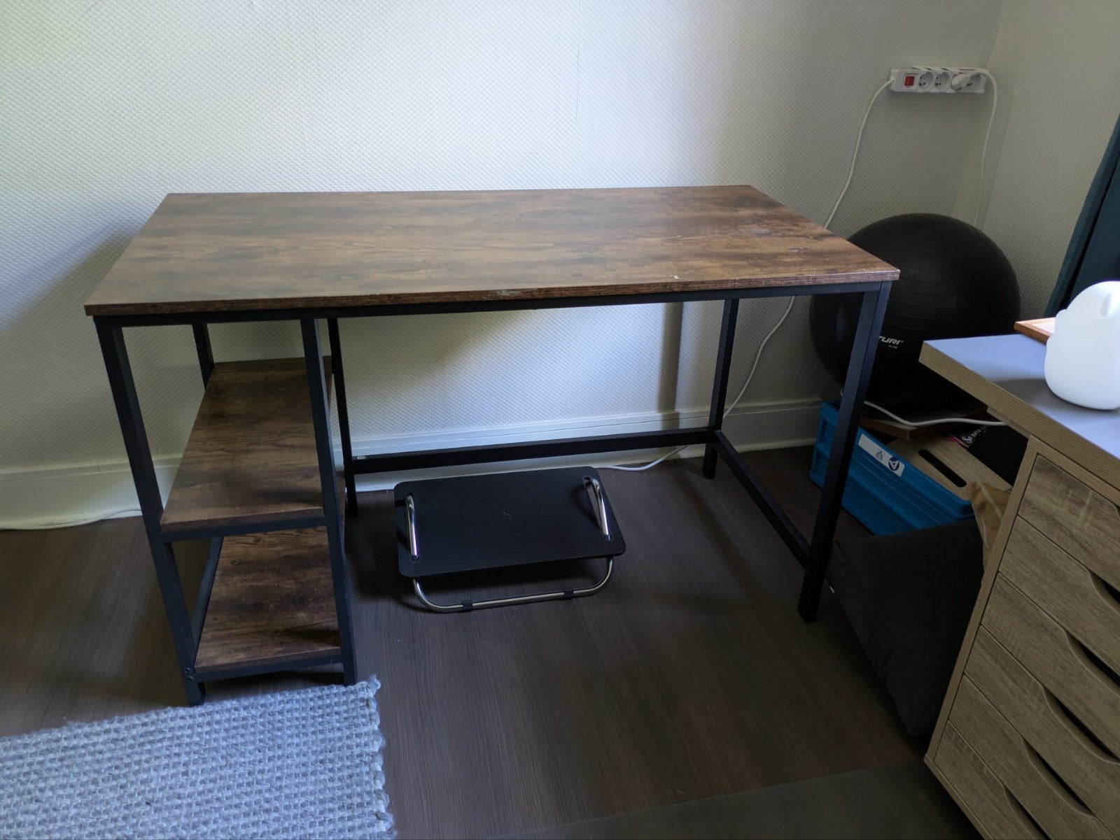 Bureau, Ophalen, Demontabel, Gebruikt, 120 cm
