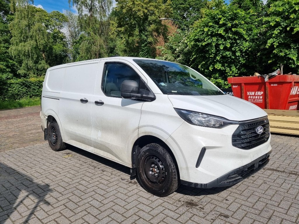 Ford Transit Custom 2.0 TDCI 100KW, Auto's, 100 kW, Multifunctioneel stuurwiel, Stof, Wit