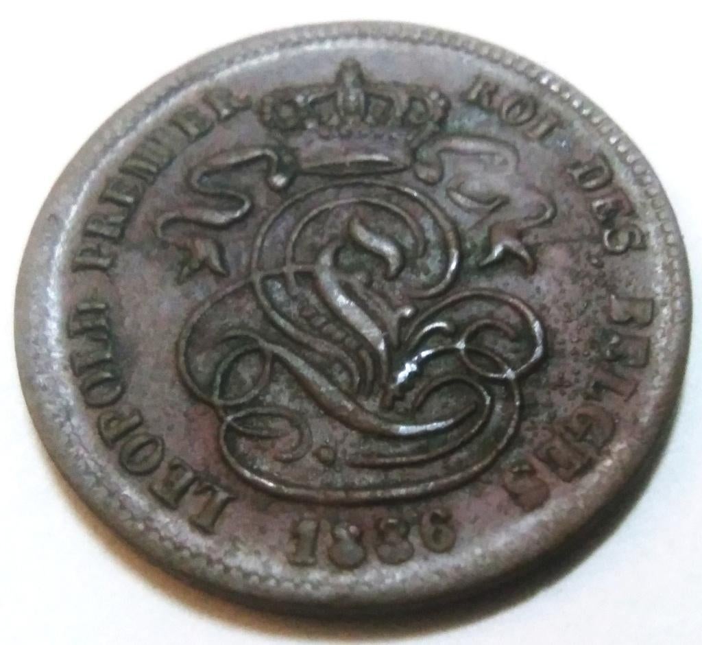 Belgique 2 centimes 1836 - Leopold 1 - T incomplet, Enlèvement ou Envoi, Autre, Monnaie en vrac