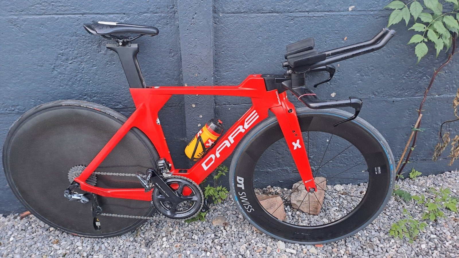 tt fiets dare, Ophalen