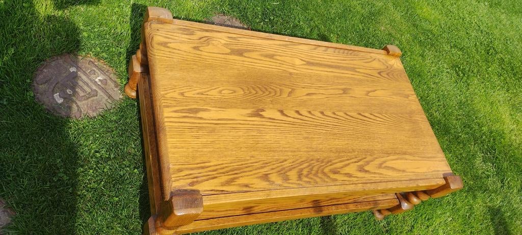 Salon tafel massief, Ophalen