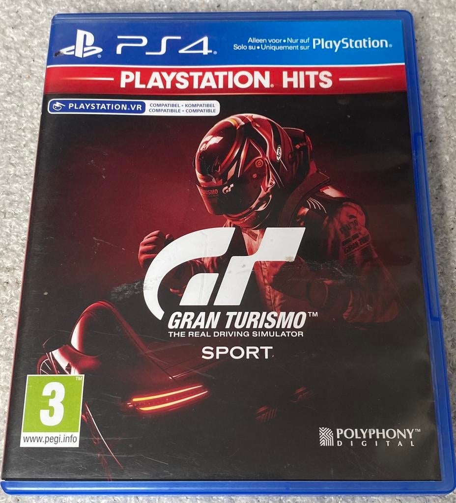 Gran Turismo sport playstation 4, Games en Spelcomputers, Ophalen, Zo goed als nieuw, Sport