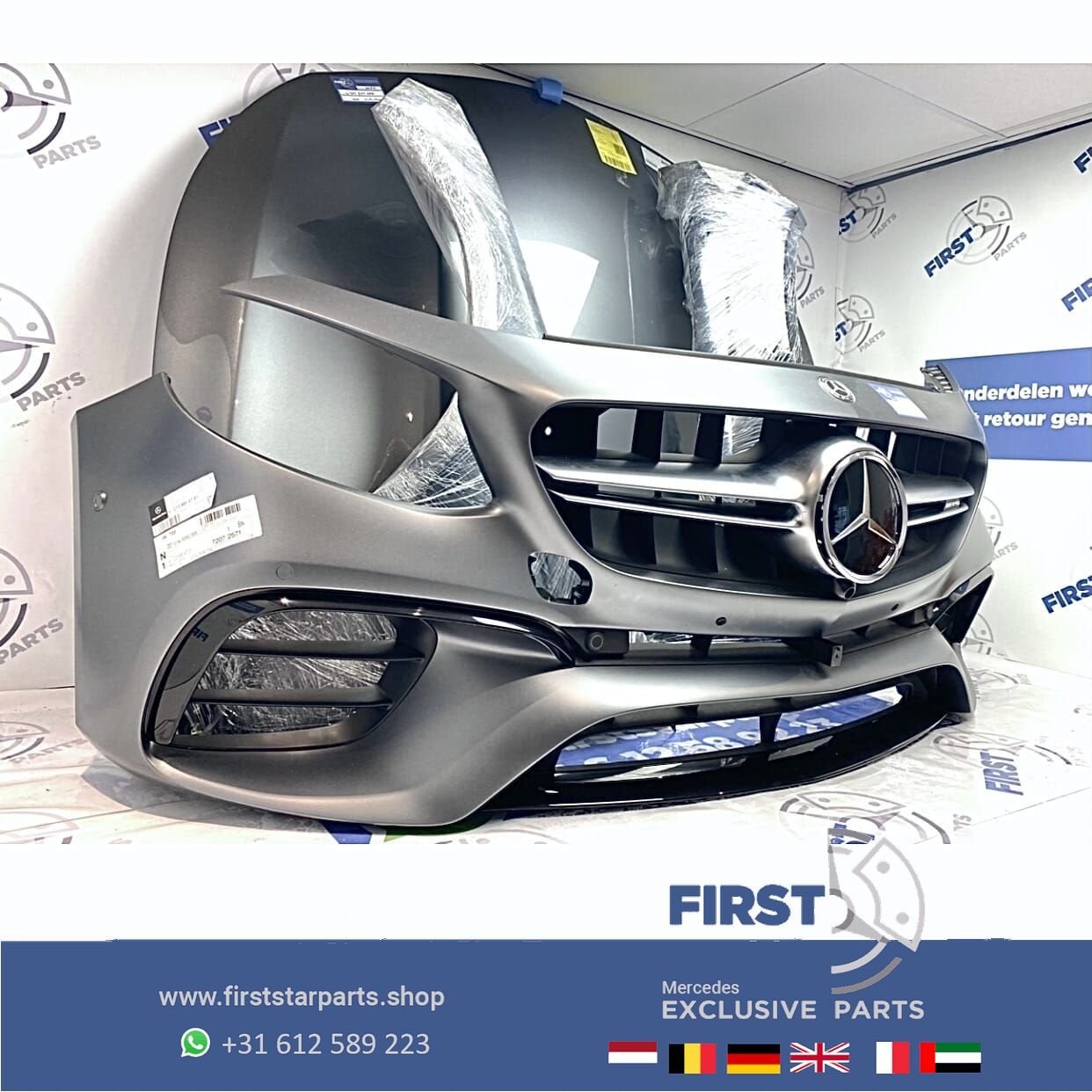 W213 S213 E63 AMG VOORKOP COMPLEET Mercedes E Klasse 2016-20, Auto-onderdelen, Gebruikt, -, Voor, Ophalen of Verzenden