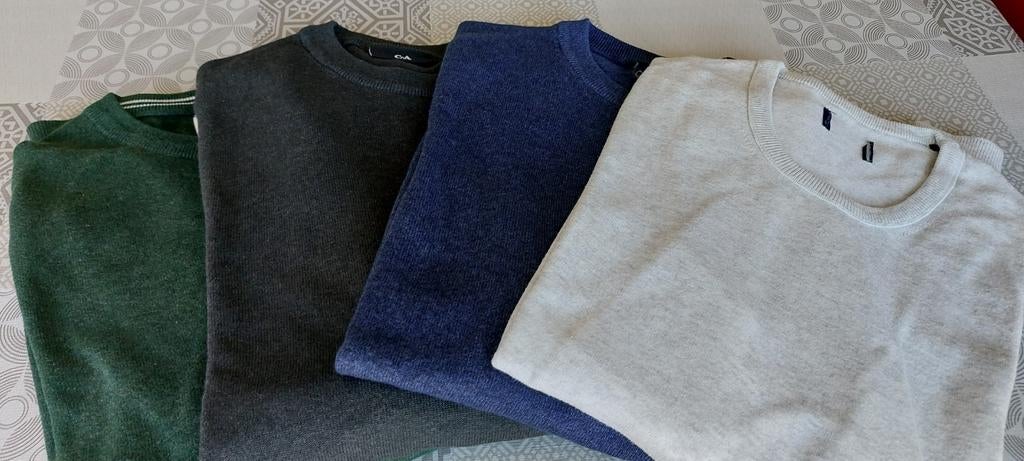 Heren truien merk C&A. Medium. 4 voor 40 € of 12€/stuk, Kleding | Heren, Truien en Vesten, Ophalen, Zo goed als nieuw, Maat 48/50 (M)