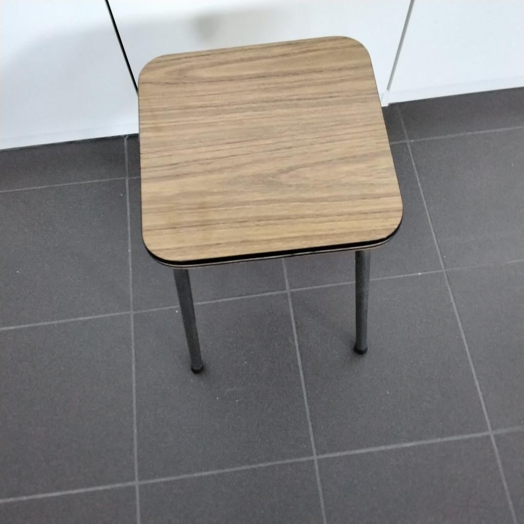 Vintage krukje in formica, Maison & Meubles, Tabourets, Enlèvement