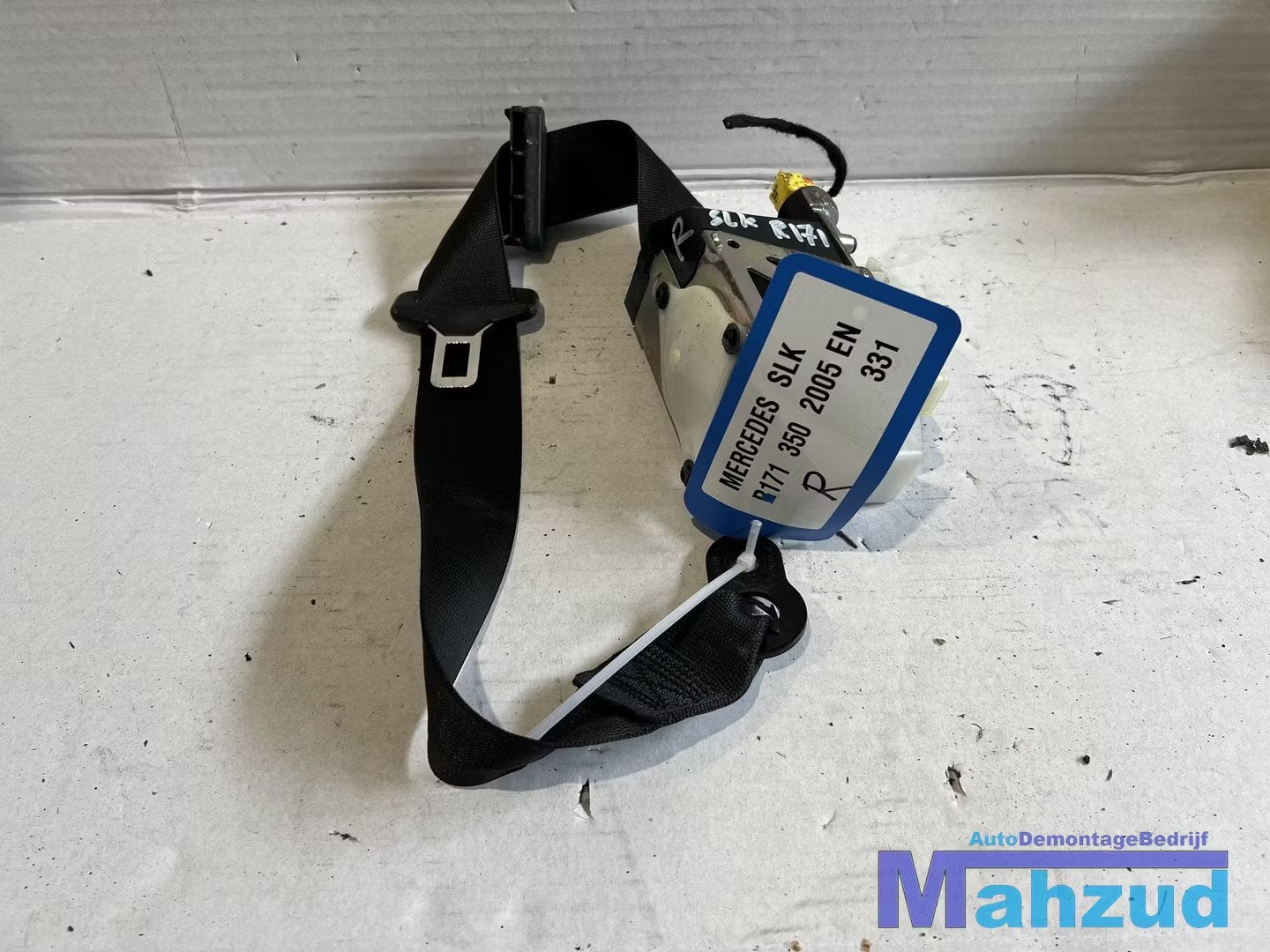 MERCEDES SLK R171 rechts gordel 2005-2011, Auto-onderdelen, Gebruikt, Mercedes-Benz AG, Mercedes-Benz, Mercedesstrasse 120
70372  Stuttgart, DE
