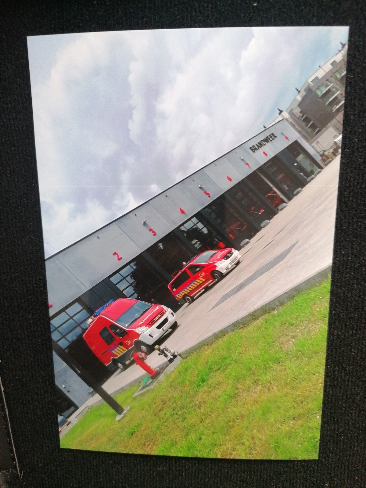 Une belle photo du service d'incendie belge, Collections, Photos & Gravures, Neuf, Photo, Autres sujets/thèmes, Enlèvement ou Envoi