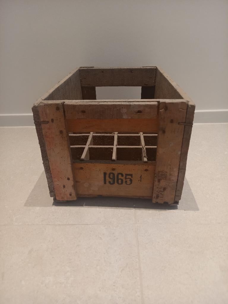 Vintage houten bierbak, Enlèvement, Utilisé, Autres types, Autres marques