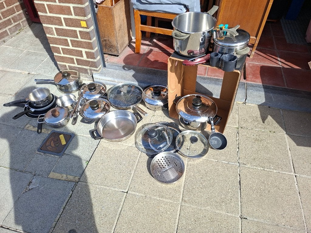 Lot de casseroles, Enlèvement, Utilisé