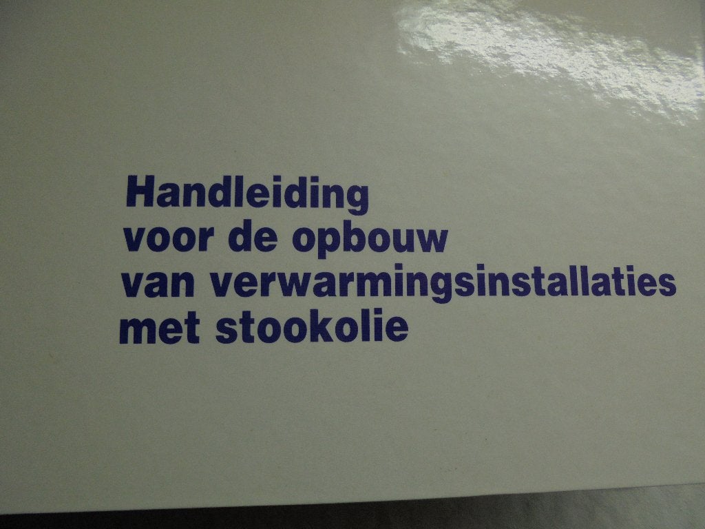 Studiekaft stookolieinstallaties, Ophalen of Verzenden, Nieuw, Onderdeel