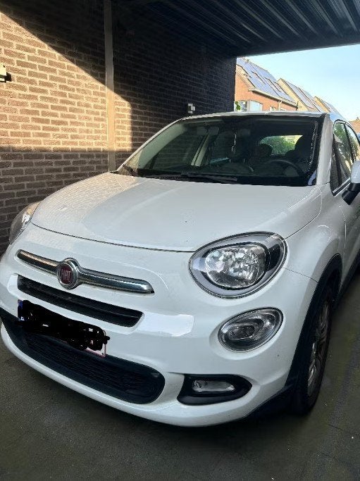 Fiat 500X diesel bouwjaar 2016, Auto's, Fiat, Stof, 500X, Wit, Particulier