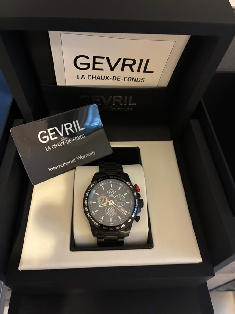 Gevril Scuderia Ferari Limited Edition, Overige merken, Staal, Staal, Polshorloge