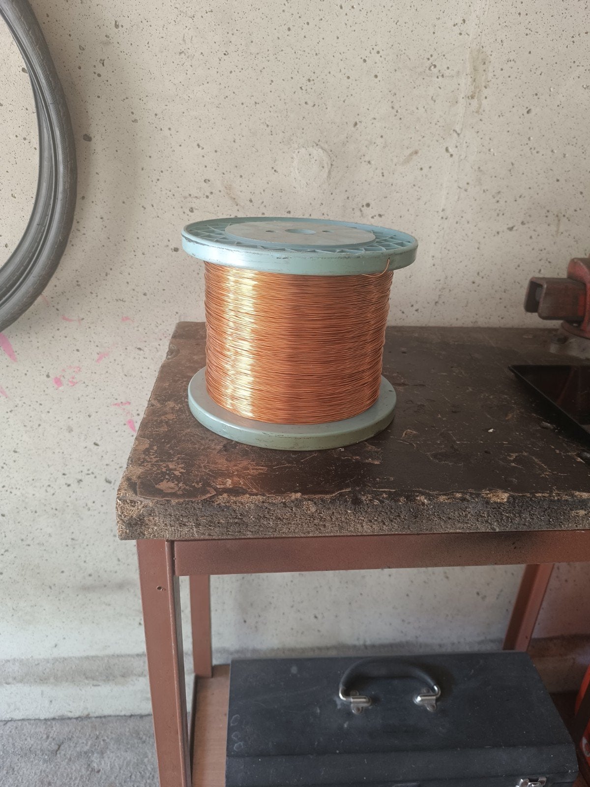 Koperdraad 1.2 mm gelakt, Ophalen, Nieuw