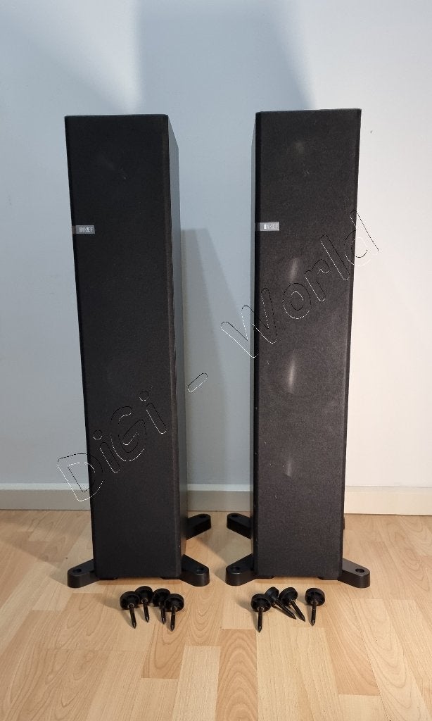 KEF Q500 en élégant frêne noir, TV, Hi-fi & Vidéo, Enlèvement ou Envoi, Bass-reflex, Comme neuf, 120 à 150 watts