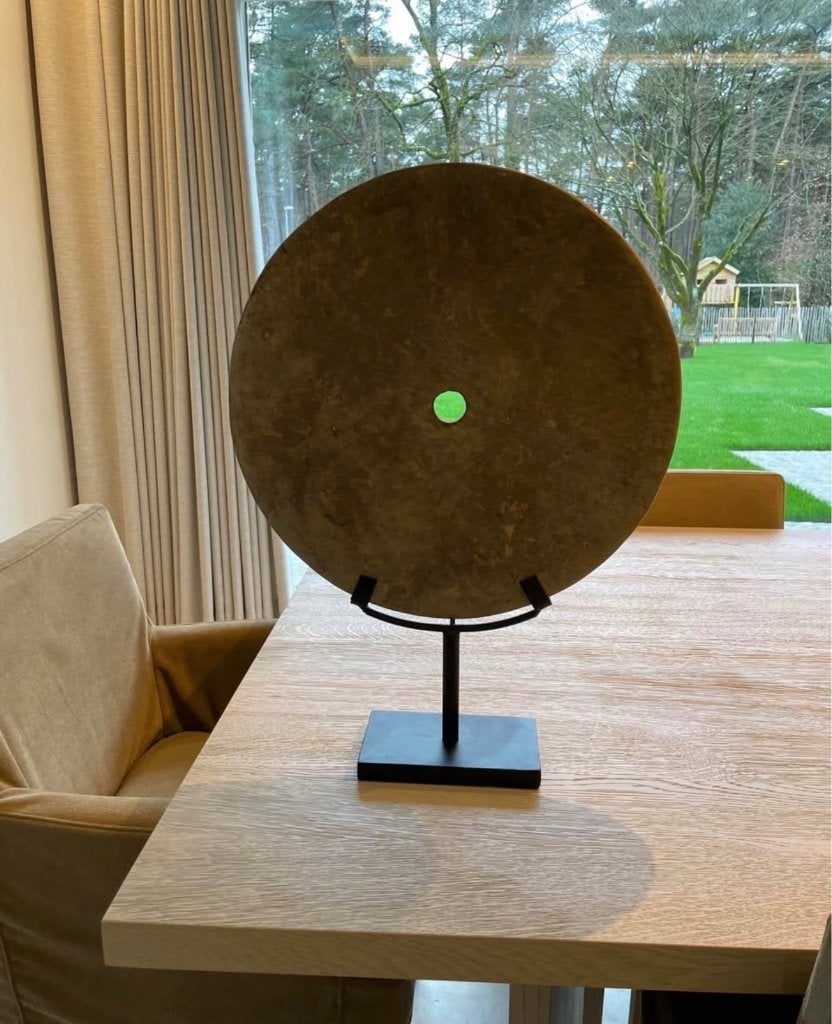 Decoratie stuk, Huis en Inrichting, Woonaccessoires | Stolpen, Steen/keramiek, Ophalen of Verzenden, Nieuw, 40 cm
