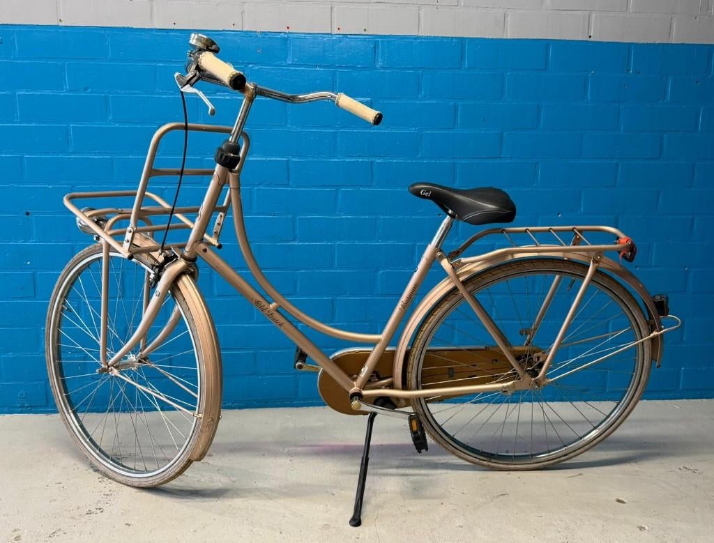 Stijlvolle Hollandse Fiets met Terugtraprem Rijdt goed, Fietsen en Brommers, Ophalen, Terugtraprem, Batavus, Gebruikt