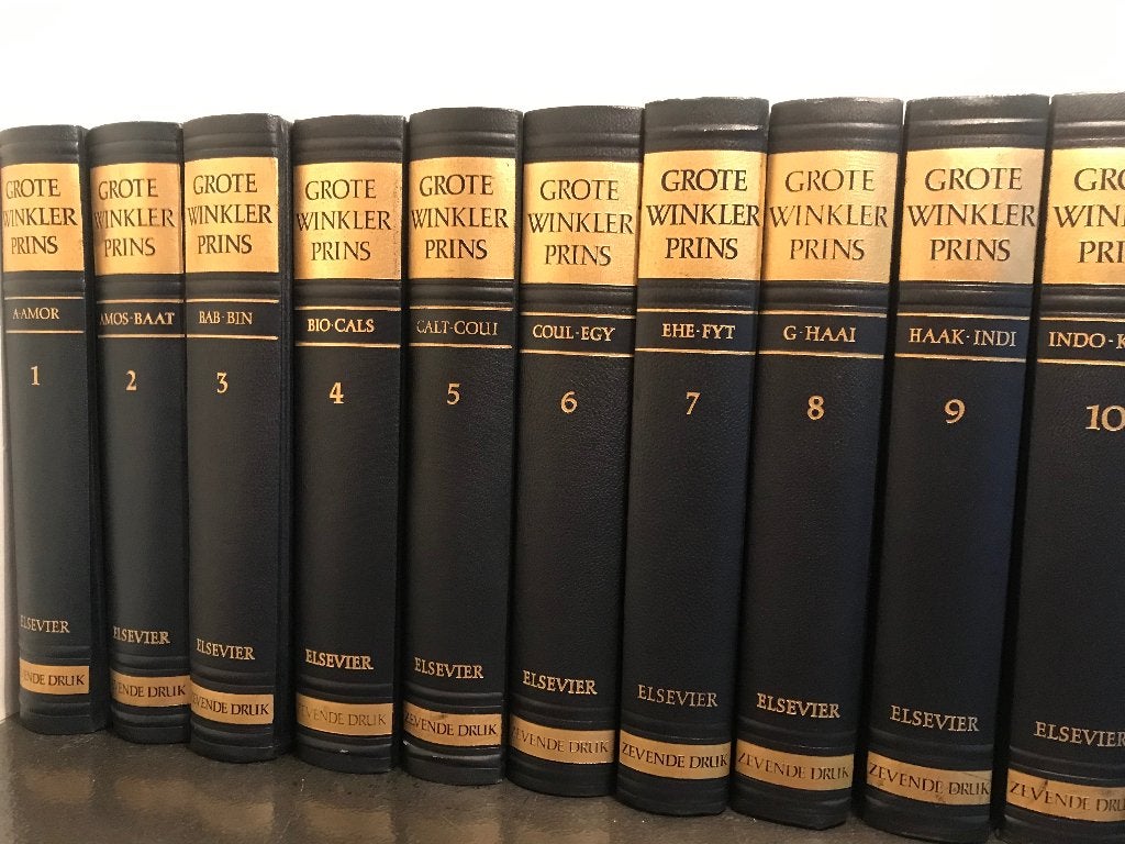 Winkler Prins Encyclopedie volledige set, Ophalen