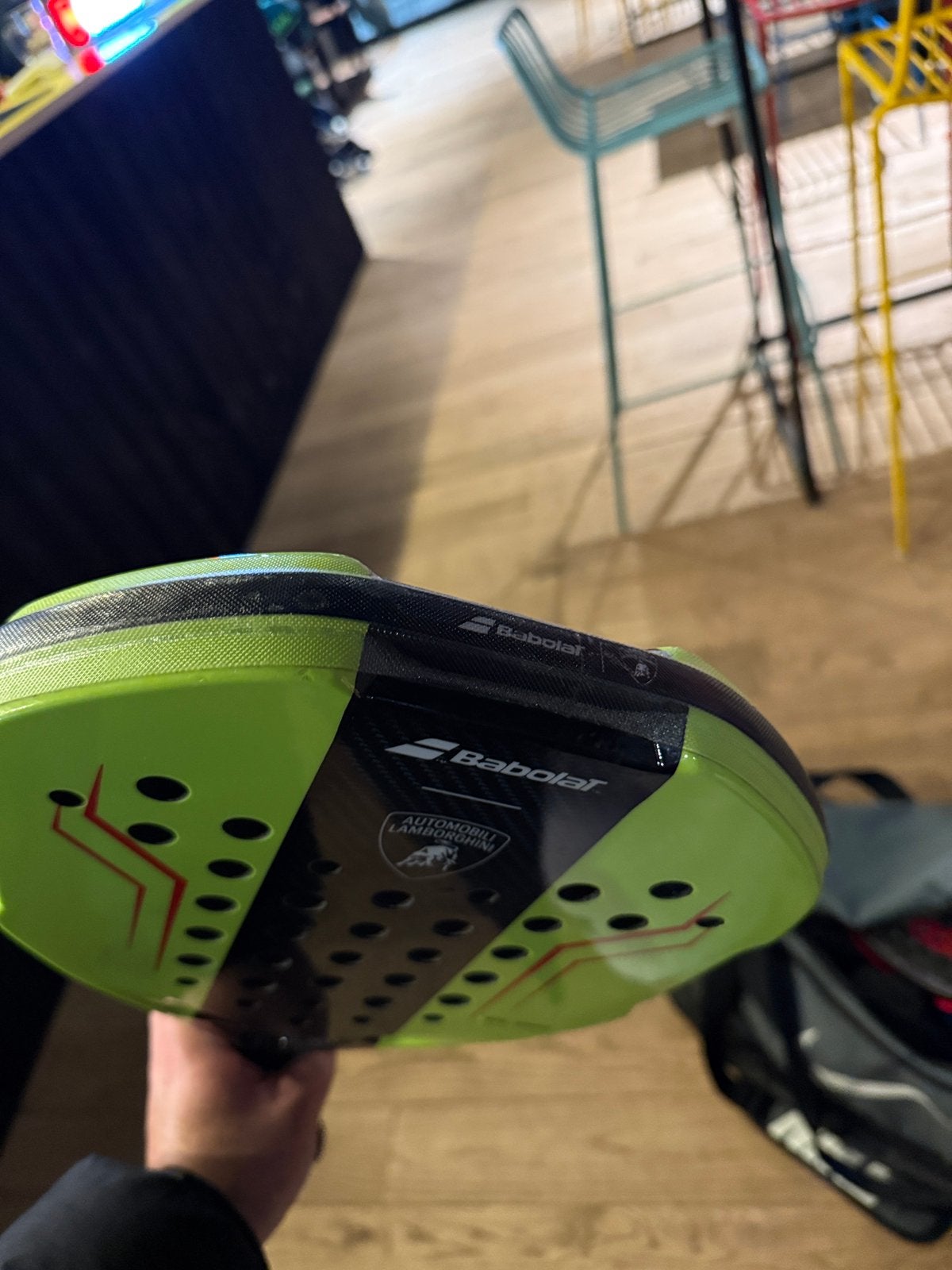 BABOLAT LAMBORGHINI CARBONE, Enlèvement, Comme neuf