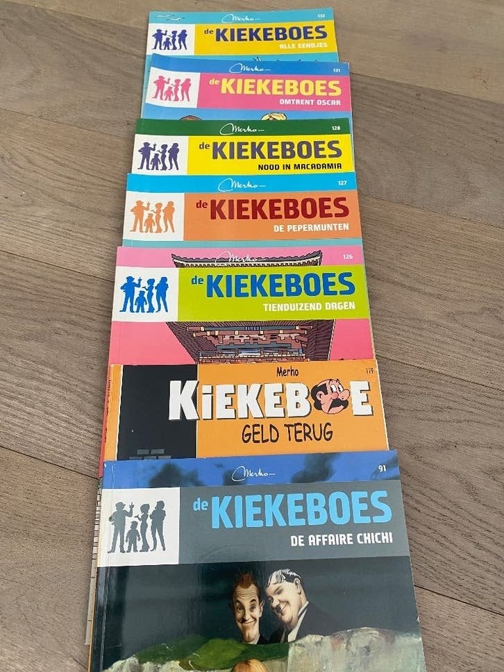 20 Vlaamse strips in goede staat., Meerdere stripboeken, Ophalen, Gelezen