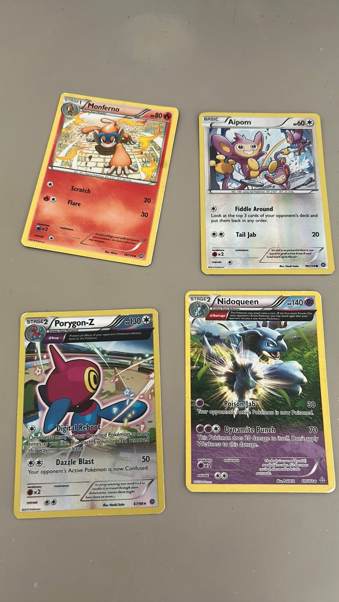 Pokemon cards, Ophalen, Zo goed als nieuw, Meerdere kaarten