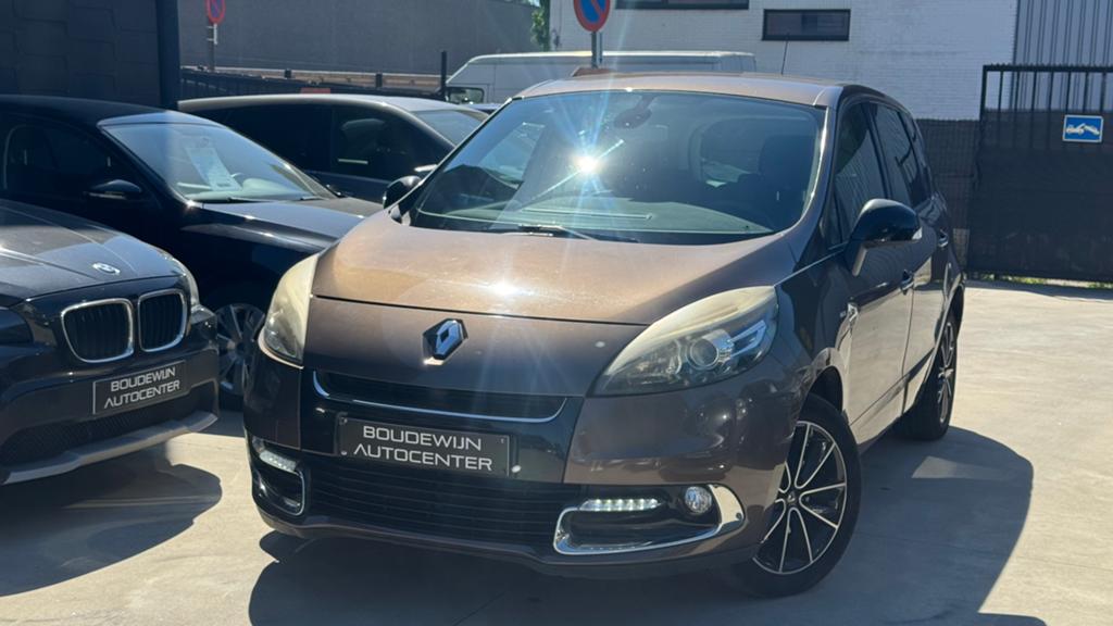 Renault Megane Scenic 1.2Benzine 2013 177.xxxkm Topstaat, Voorwielaandrijving, Parkeersensor, Stof, Zwart