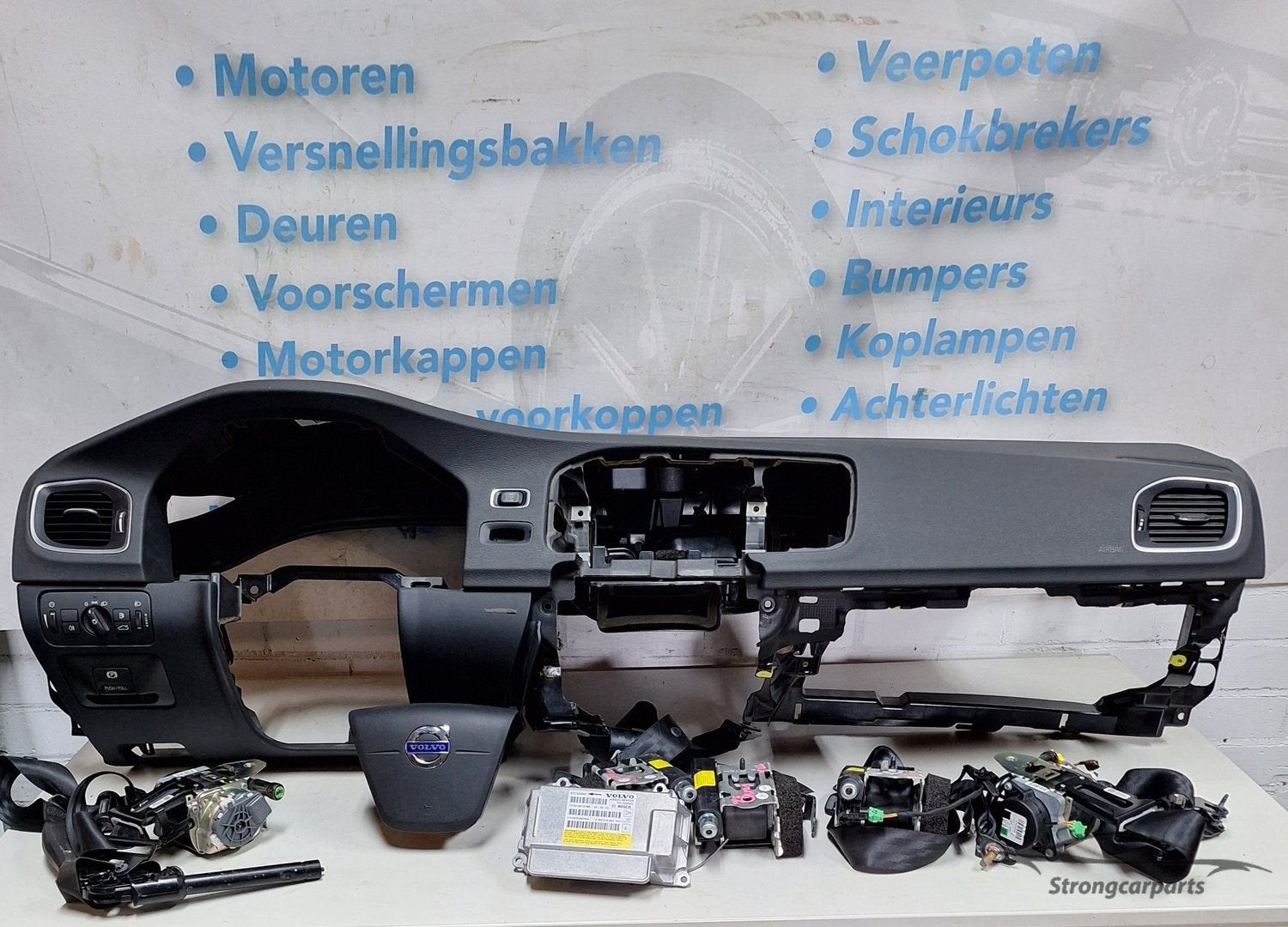 Airbag set Volvo II S60 type 134 dashboard gordels stuurairb, Ophalen, Gebruikt, -, -