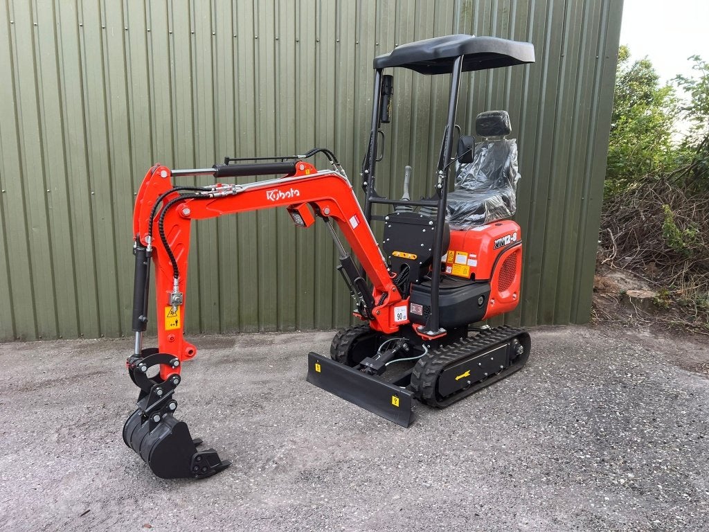 Rhinoceros XN12-8 minigraver NIEUW Kubota 3-cil 1200kg Zwenk, Enlèvement ou Envoi, Excavatrice