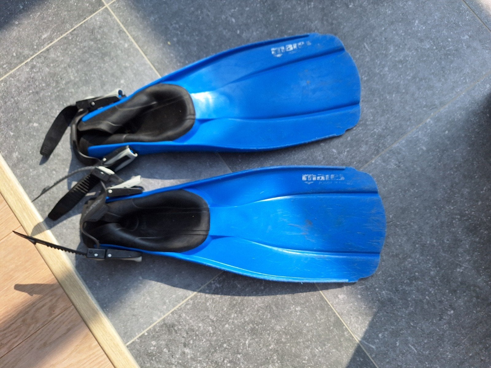 Palmes de natation, bonnet de plongée et ceinture de muscula, Enlèvement, Utilisé, Palmes de natation ou de plongée