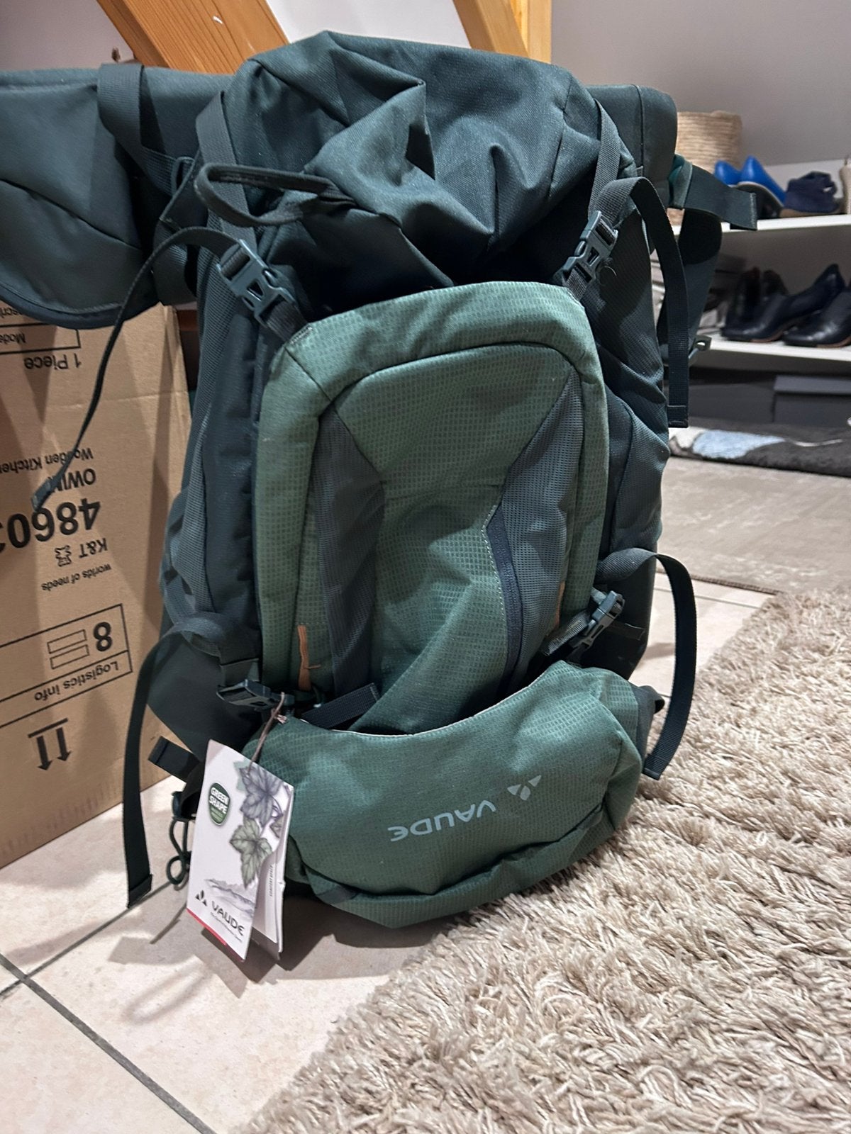 Vaude Tourpack, Ophalen, Zo goed als nieuw