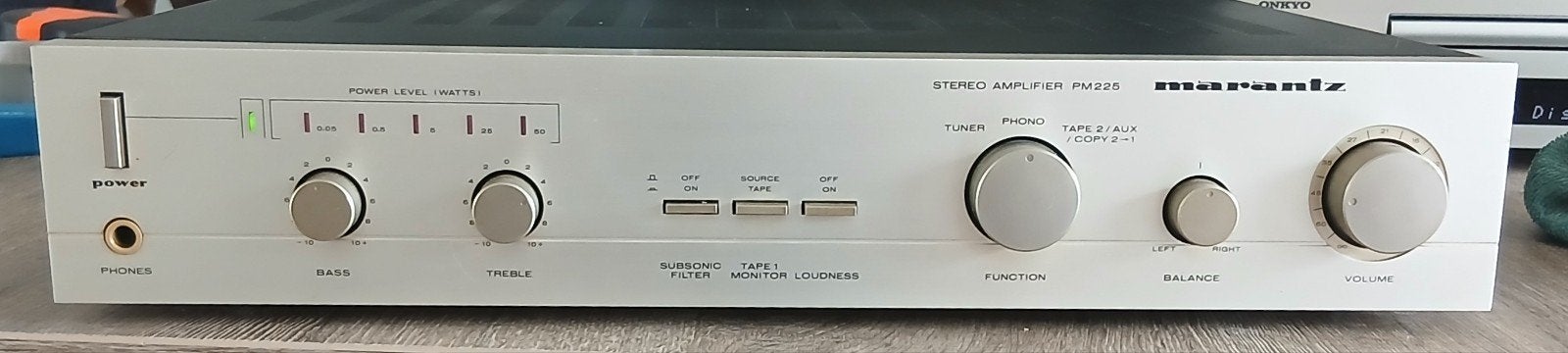 Marantz PM225 Stereo Versterker (1982-1983) – Made in Japan, TV, Hi-fi & Vidéo, Amplificateurs & Ampli-syntoniseurs, Stéréo, Marantz