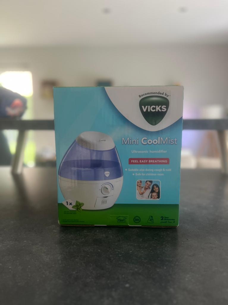 Vicks mini CoolMist luchtbevochtiger, Ophalen, Zo goed als nieuw