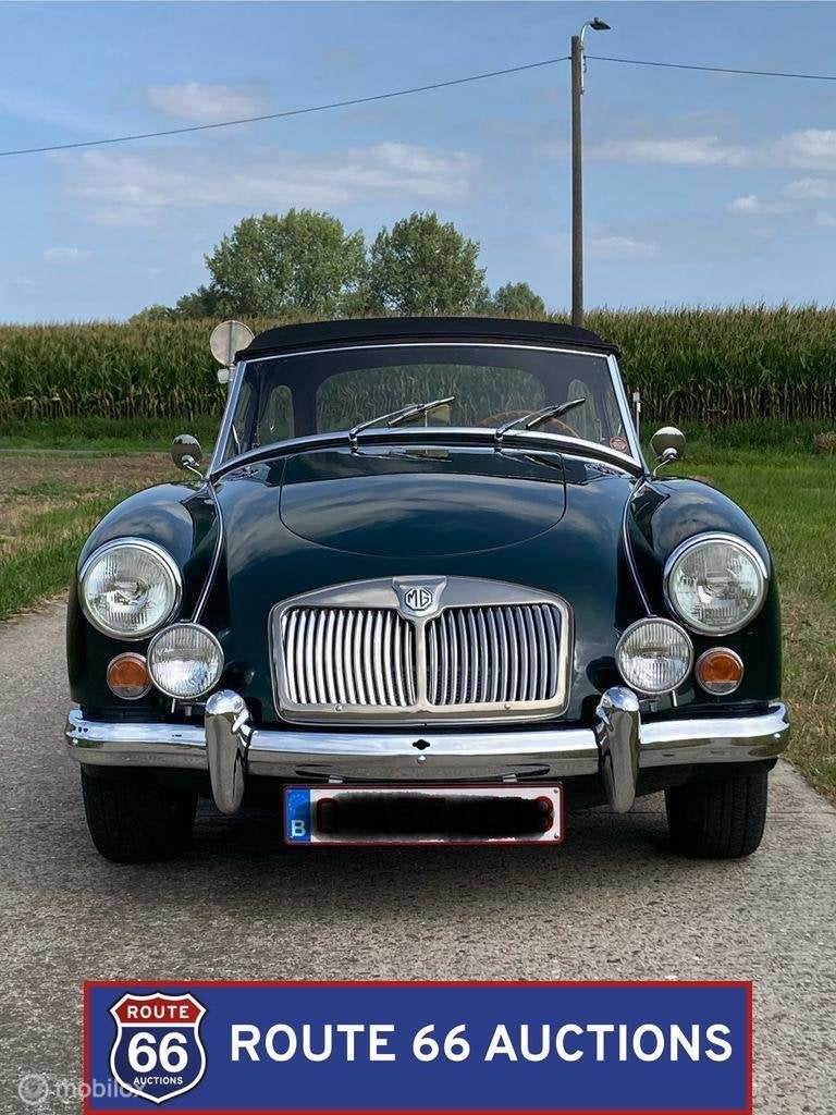 MG MGA 1600 | 1959 | Route 66 Auctions, Achat, Entreprise, Boîte manuelle, Autre carrosserie