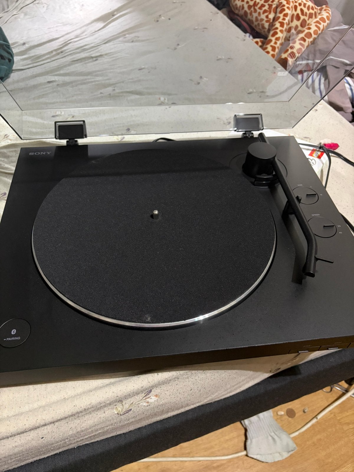 Sony PS-LX310BT Platenspeler, TV, Hi-fi & Vidéo, Tourne-disques, Enlèvement, Comme neuf, Tourne-disque, Sony