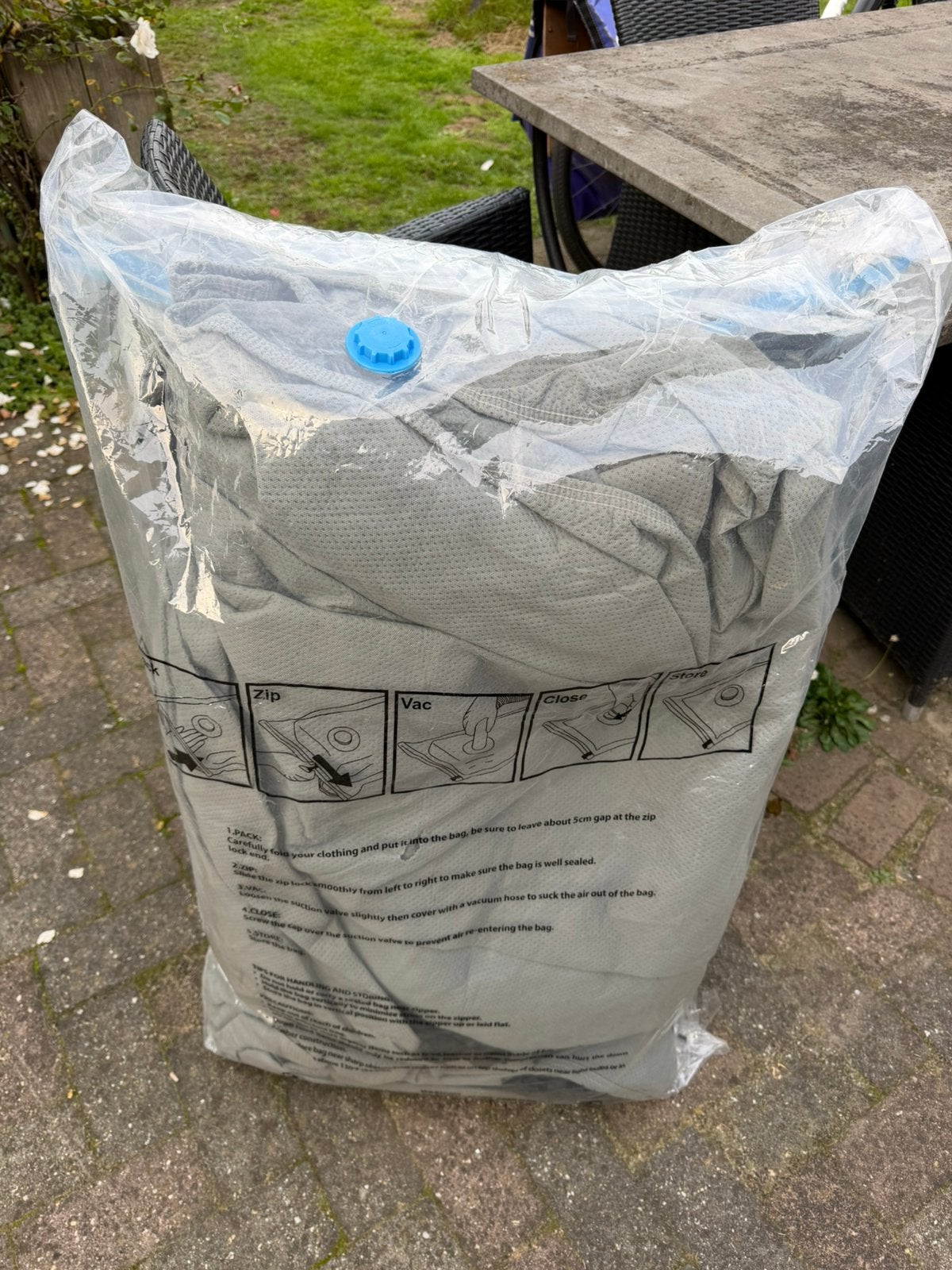 Als nieuwe caravanhoes 366 - 427 x 235 voor minicaravans, Caravans en Kamperen, Ophalen, Zo goed als nieuw