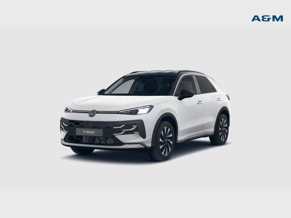 Volkswagen T-Roc T-Roc 1.5 eTSI mHEV ACT Life DSG, Automaat, Wit, Navigatiesysteem, SUV of Terreinwagen