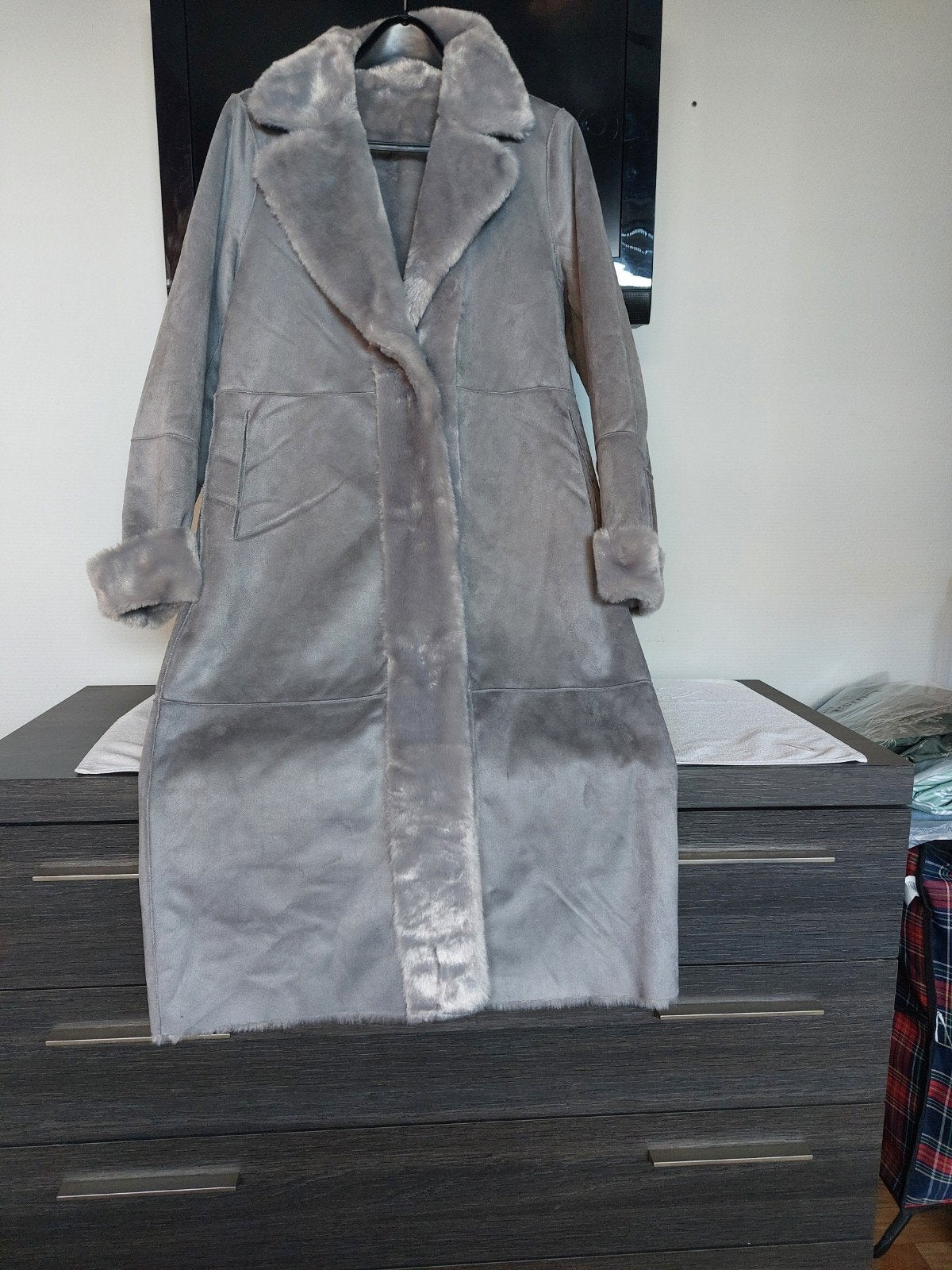 lange jas met zachte voering, Kleding | Dames, Ophalen