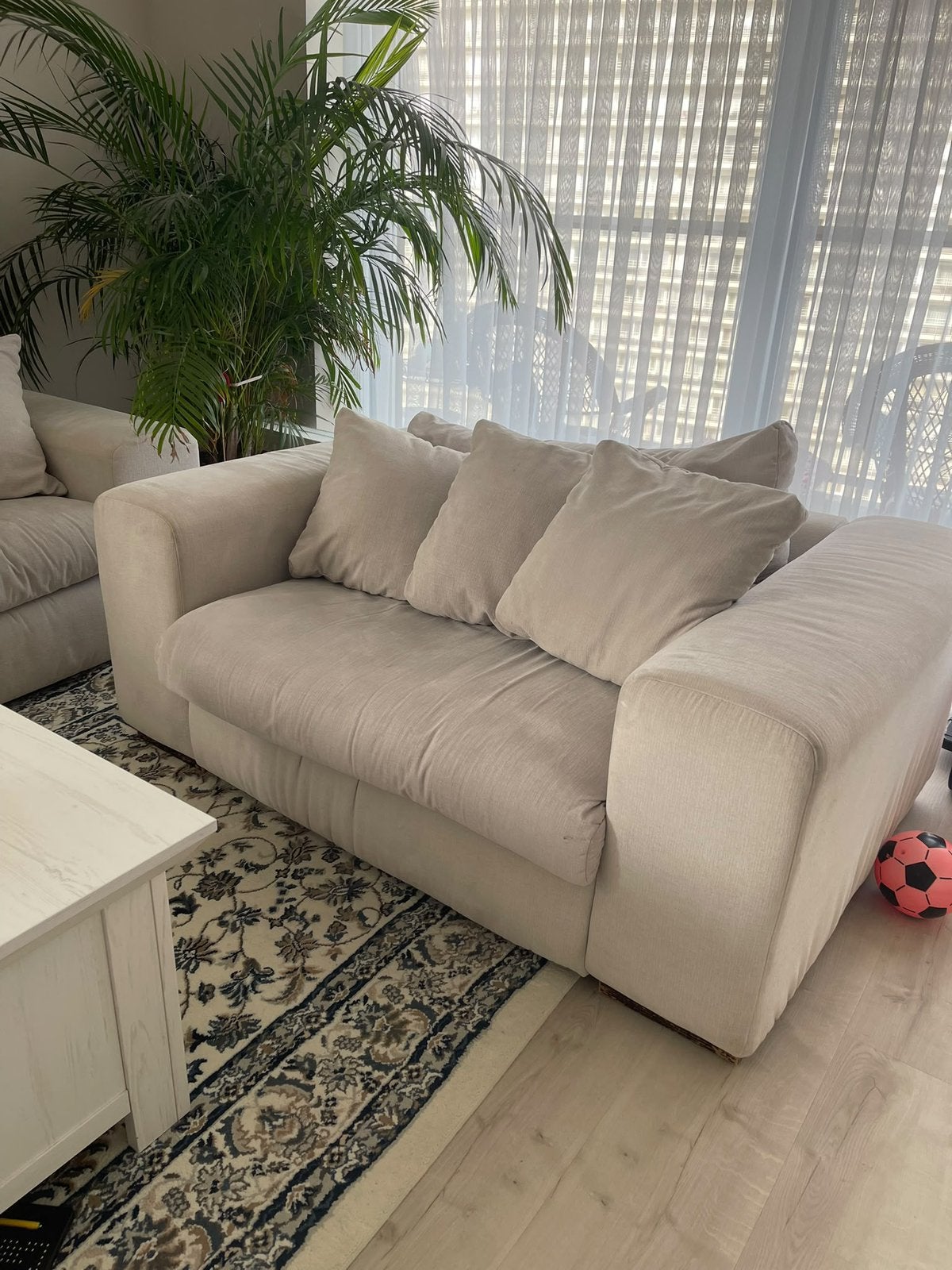 Canape super etat ( Jette ) prix a discuter, Maison & Meubles, Enlèvement, Comme neuf