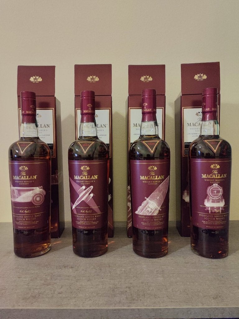 Macallan Classic Travel Range, Verzamelen, Overige gebieden, Overige typen, Ophalen of Verzenden, Zo goed als nieuw